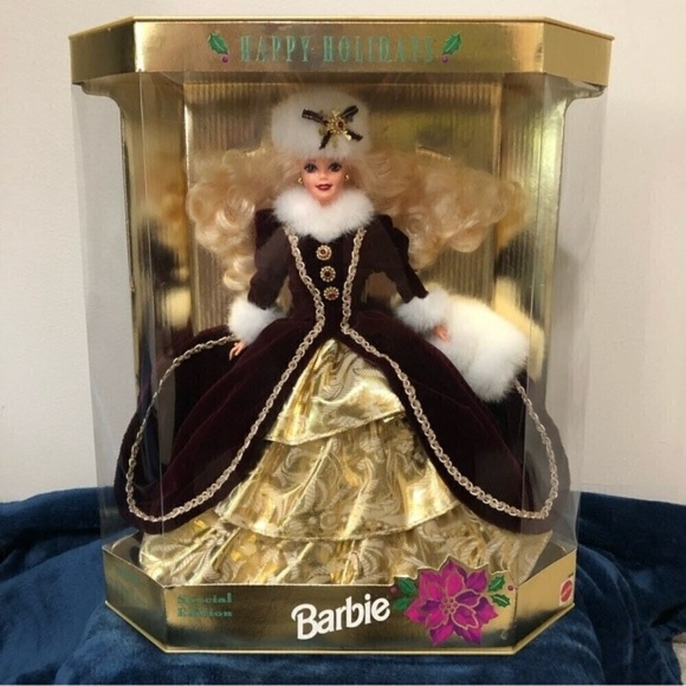 Happy Holidays Special Edition Christmas Barbie 1996 Vintage